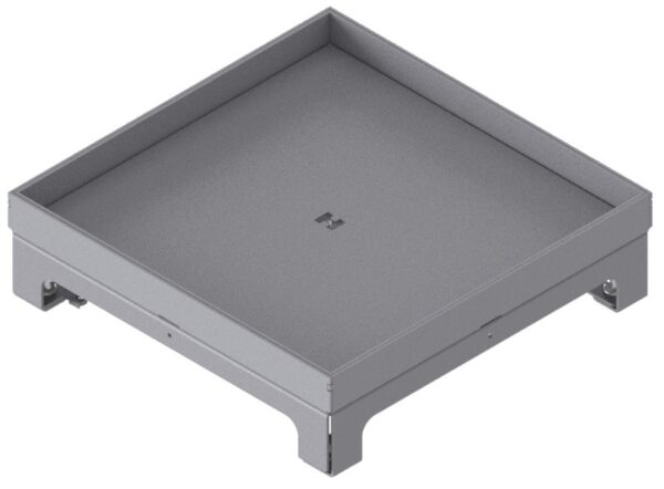 Produktbild UBD 264 205  -  Unterflur-Bodendose UBD 260 inkl. Blinddeckel mit Kante, geschlossen, und 20mm Vertiefung